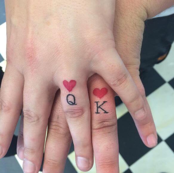 165 Matching King And Queen Tattoos For Couples 21