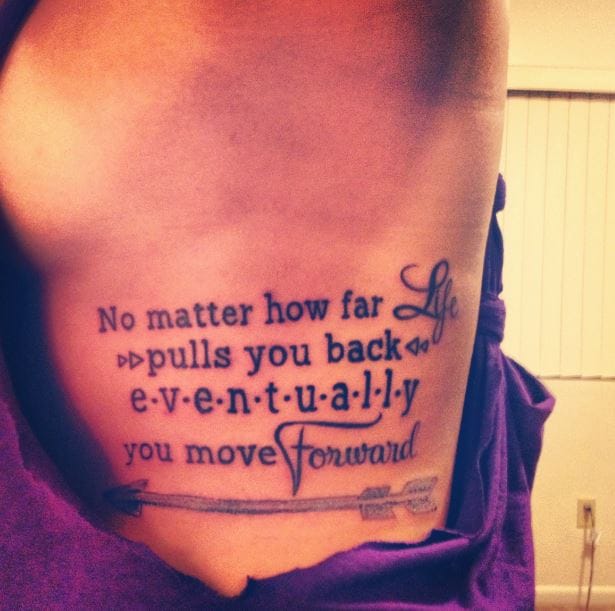 160 Inspirational Quote Tattoos For Girls Words Phrases Sayings