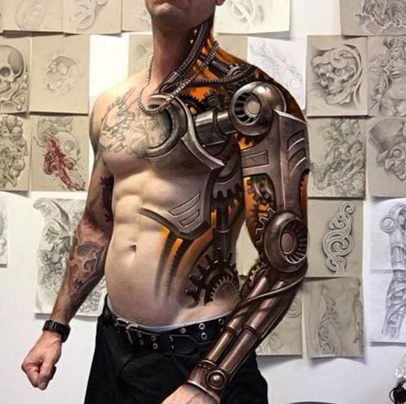 160+ Best 3D Tattoos For Men (2021) Images & Pictures of