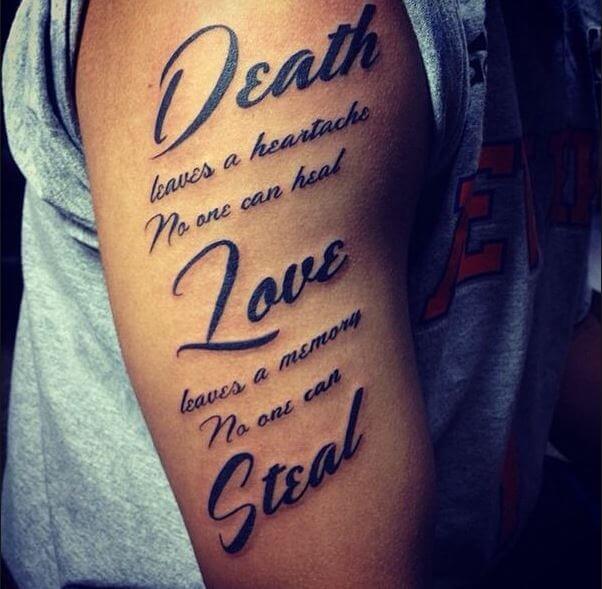 Tattoo Quote for Men