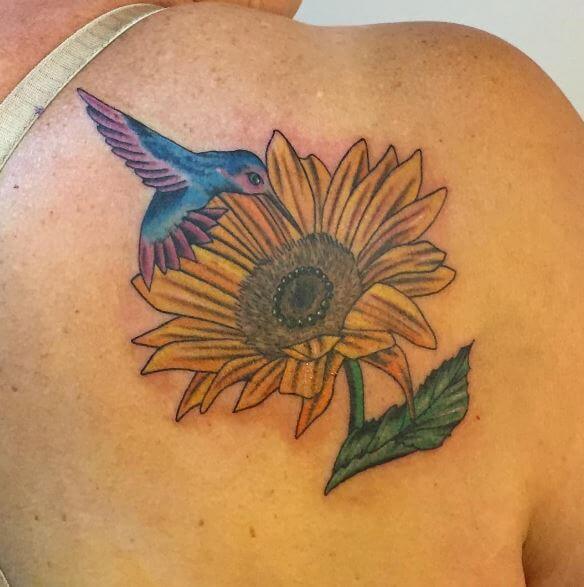 50 Flower Hummingbird Tattoo Designs Ideas With Meaning