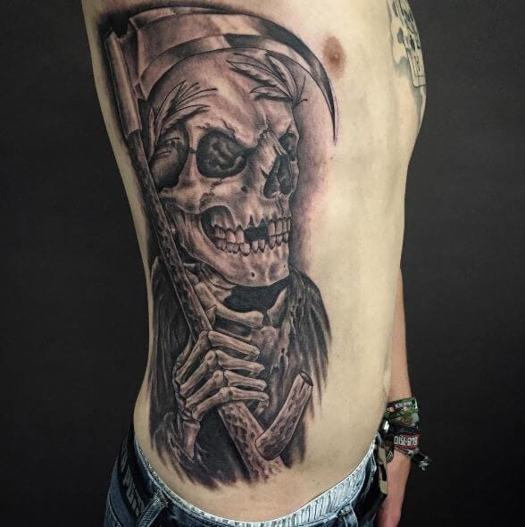 50 Traditional Grim Reaper Tattoo Designs With Meaning 2020,Light Weight Latest Gold Necklace Designs 2020
