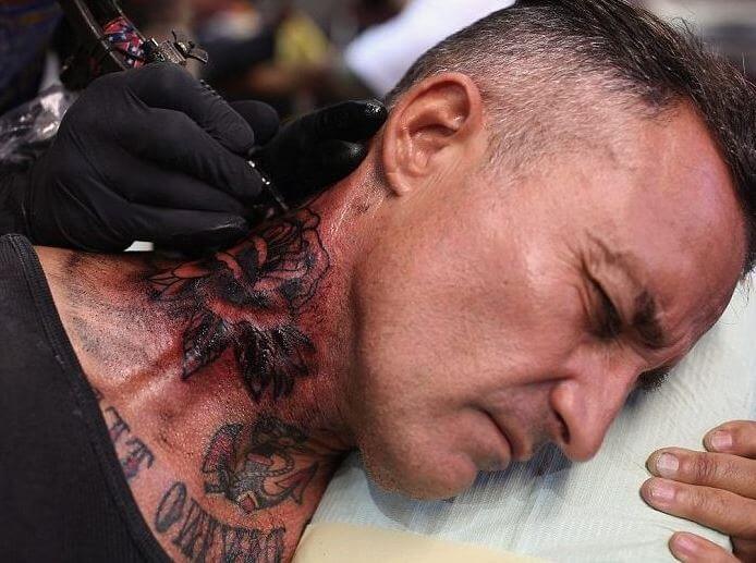 most painful places to get a tattoo