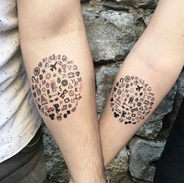 Partner tattoos The Curse