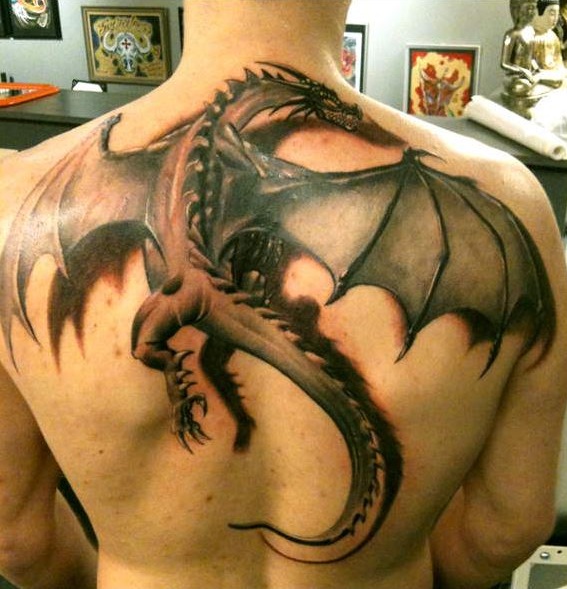 3d Dragon Tattoos 1