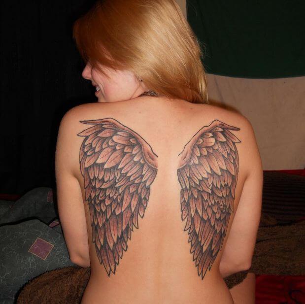 150+ Men Angel Wing Tattoos Designs (2021) Arm, Back & Shoulder