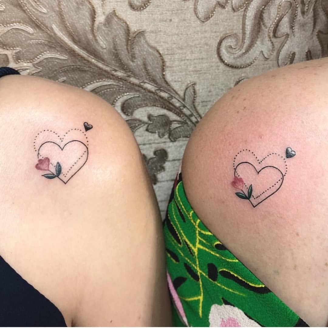 250+ Matching Best Friend Tattoos For Boy and Girl (2021) Small