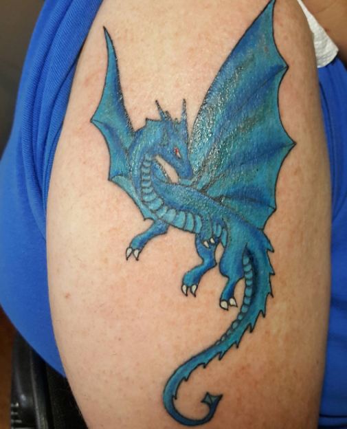 Blue Dragon Tattoos