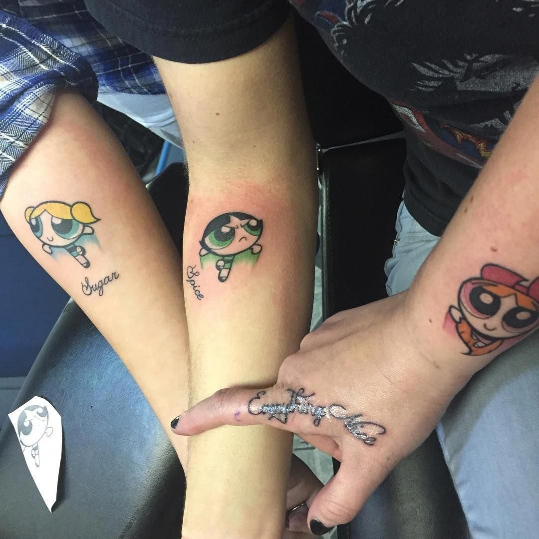 250 Matching Best Friend Tattoos For Boy and Girl 2021 Small 
