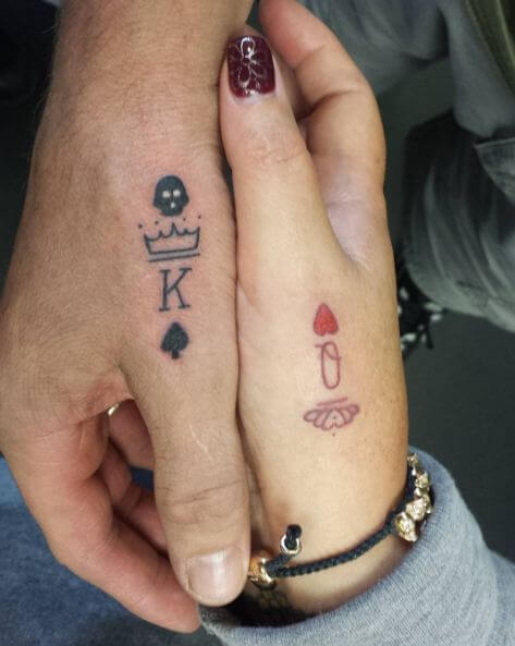 165 Matching King And Queen Tattoos For Couples 2021