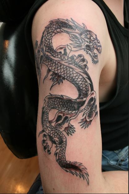 Dragon Tattoos On Arms