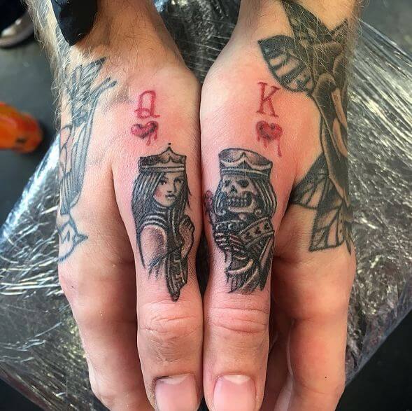 165 Matching King And Queen Tattoos For Couples 2020