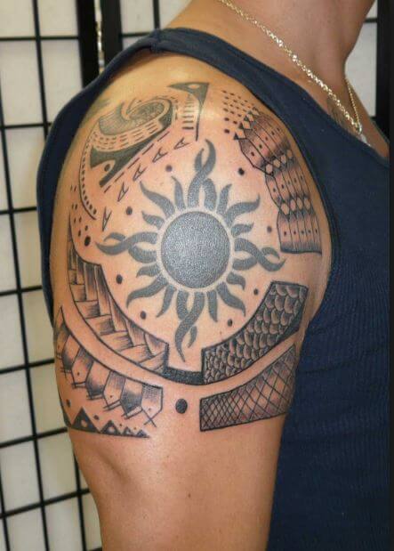 Sun And Moon Tattoos For Men