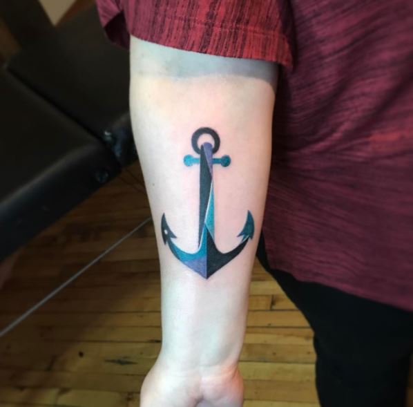 Pretty Anchor Tattoos