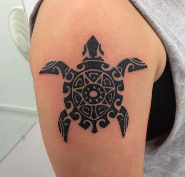 Simple Turtle Tattoos
