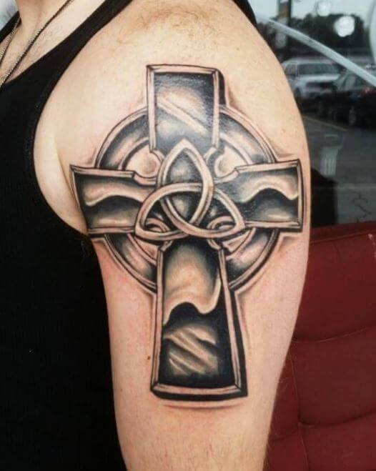 Celtic Cross Christian Tattoos