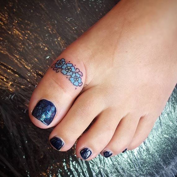Tatoos toe ring Sexy Toe