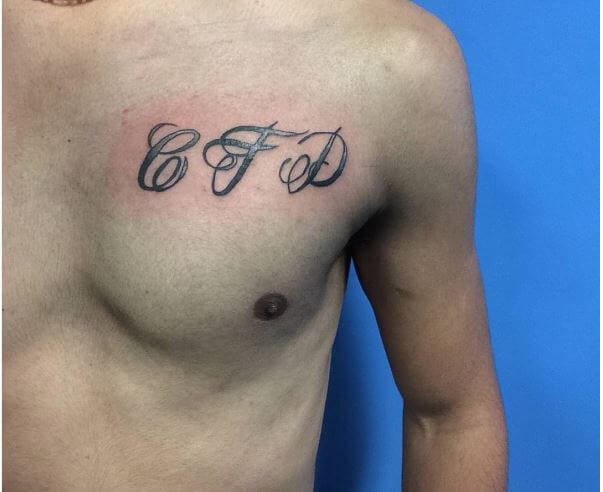 Latest One Word Tattoos Design For Men