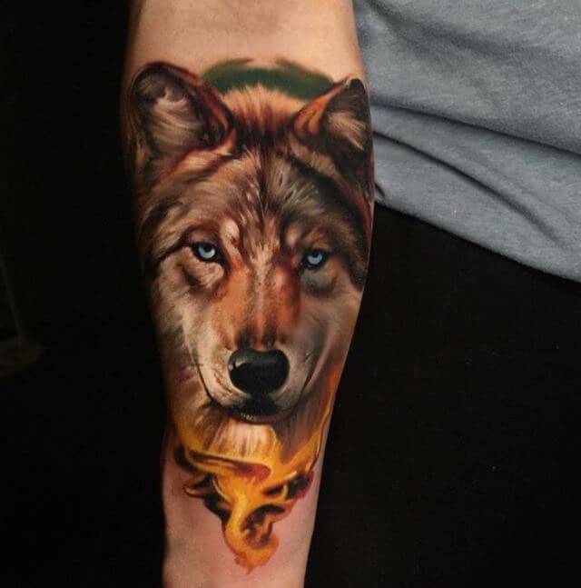 Wolf Tattoos For Guys