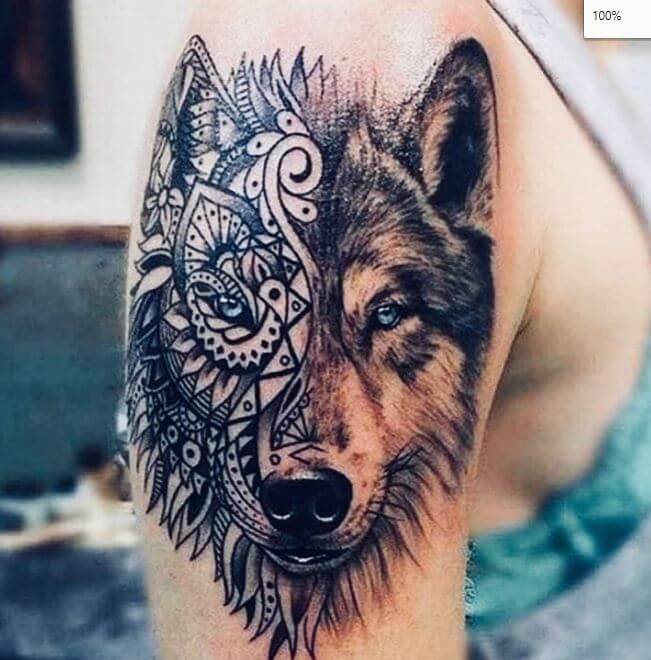 Wolf Tattoos For Women