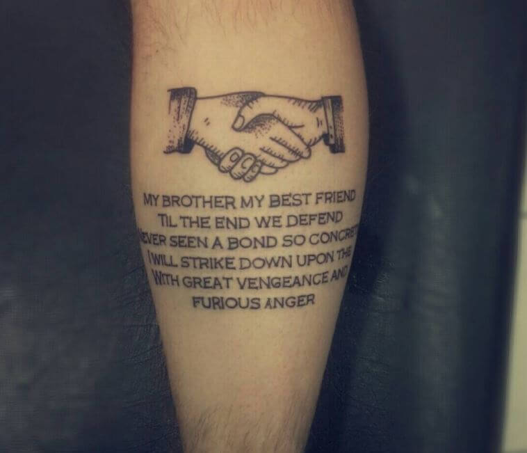 Brother Tatuaże cytaty