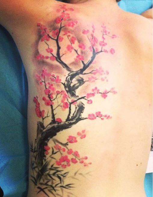 250+ Japanese Cherry Blossom Tattoo Designs With Meanings & Symbolism