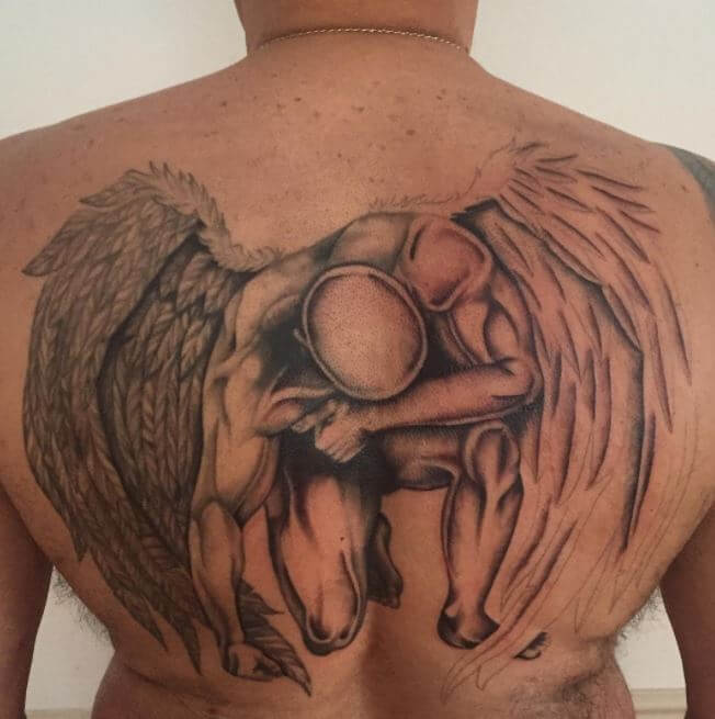 Christian Angels Tattoos