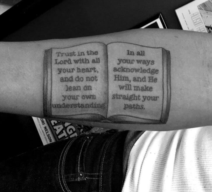 Christian Bible Verse Tattoos