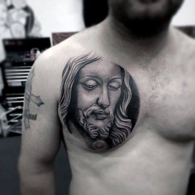 Christian Chest Tattoos