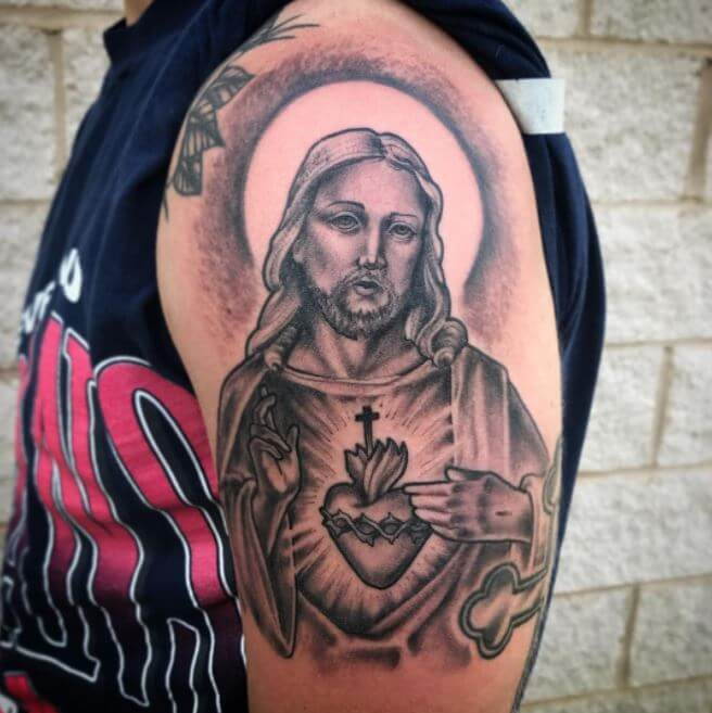 Christian Half Sleeve Tattoos