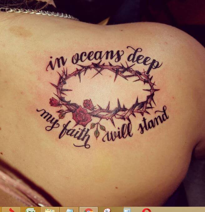 Christian Quotes Tattoos