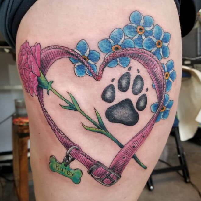 Heart Memorial Tattoos