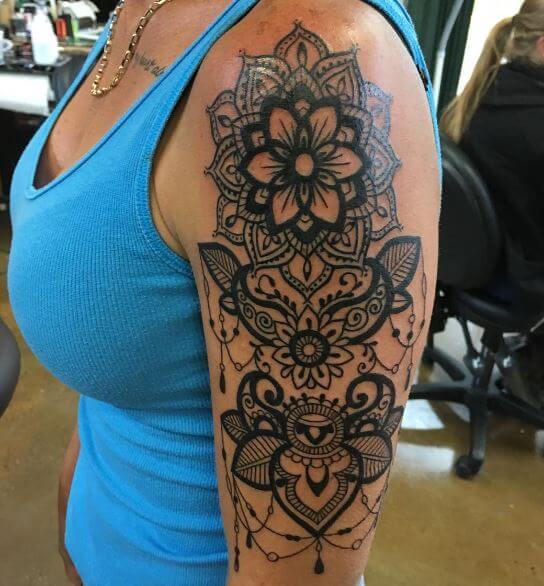 Mandala Tattoos For Women