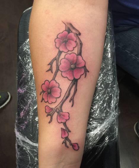 Meaning Of Cherry Blossom Tattoos