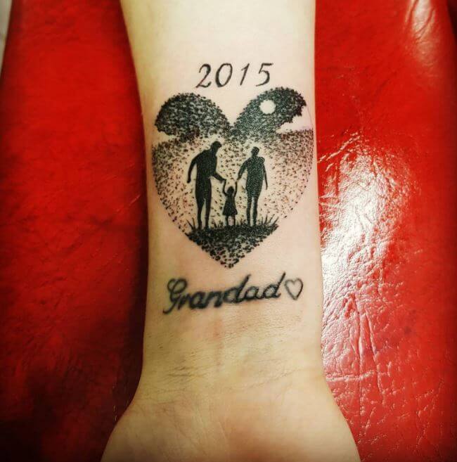 Memorial Tattoos For Grandpa