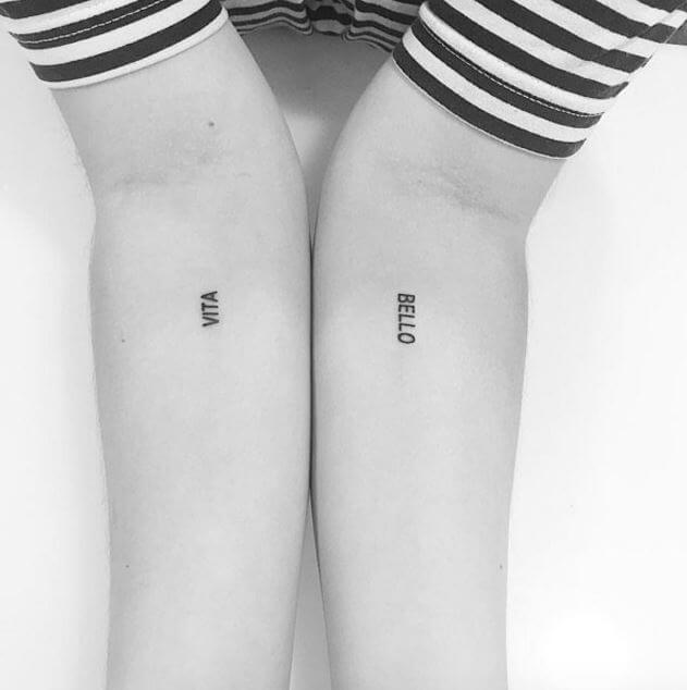 One Or Two Word Tattoos