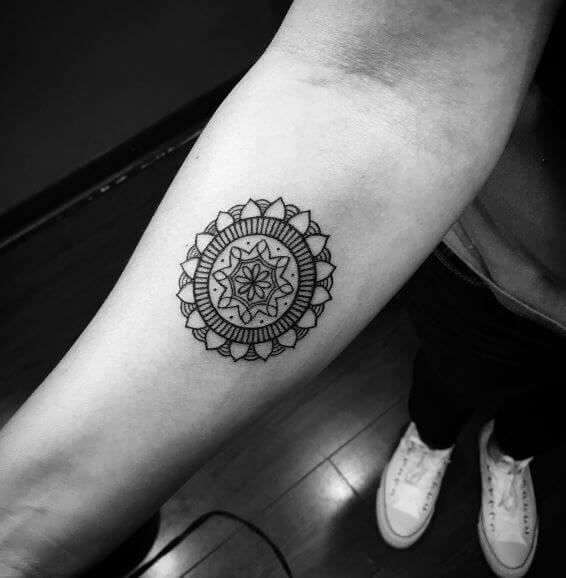 Simple Mandala Tattoos