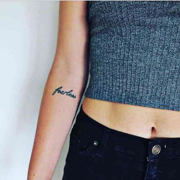 Single Word Tattoos Inspirational (101)
