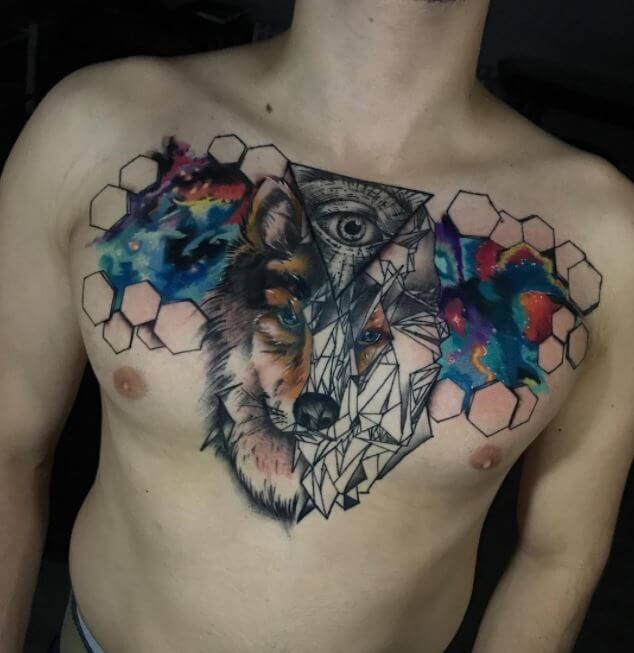 Wolf And Raven Tattoo