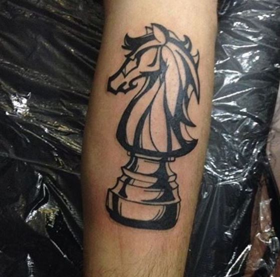Tatuagens de xadrez no Tumblr