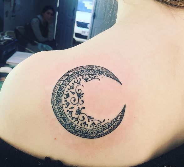 100 Best Moon Tattoos For Guys Phases With Meaning