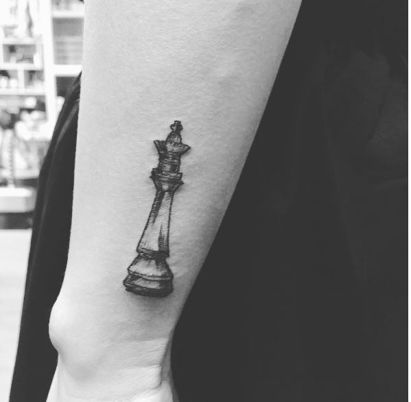 Simple Chess Tattoos Design And Ideas