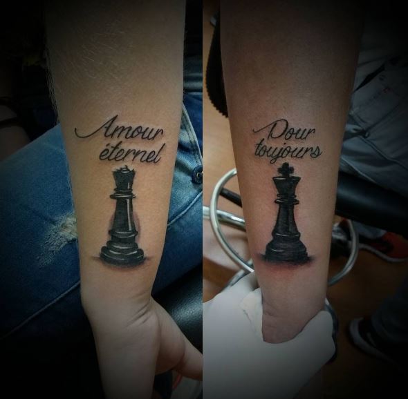 Šachovnicové tetování Význam