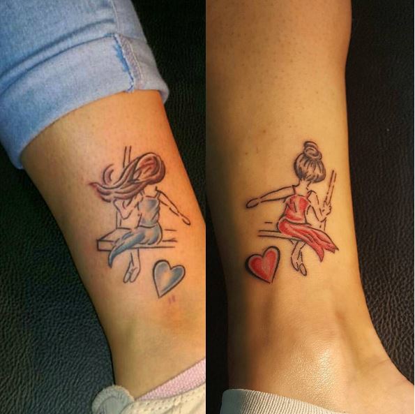 50+ Matching Sister Tattoos For 2,3 (2020) Unique Ideas ...