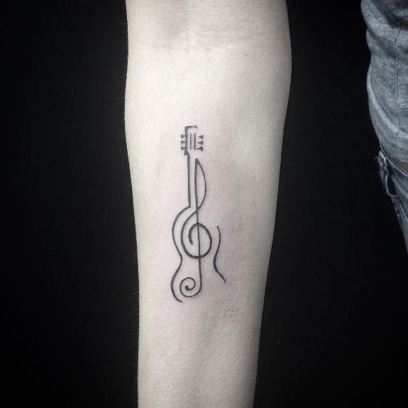 50+ Cool Music Tattoos For Men (2020) - Music Notes Ideas