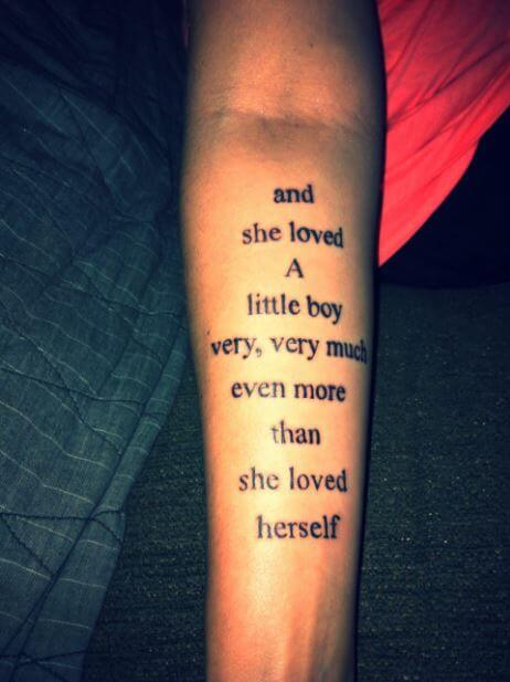 Awesome And Cool Quote Tattoos Ideas For Boys