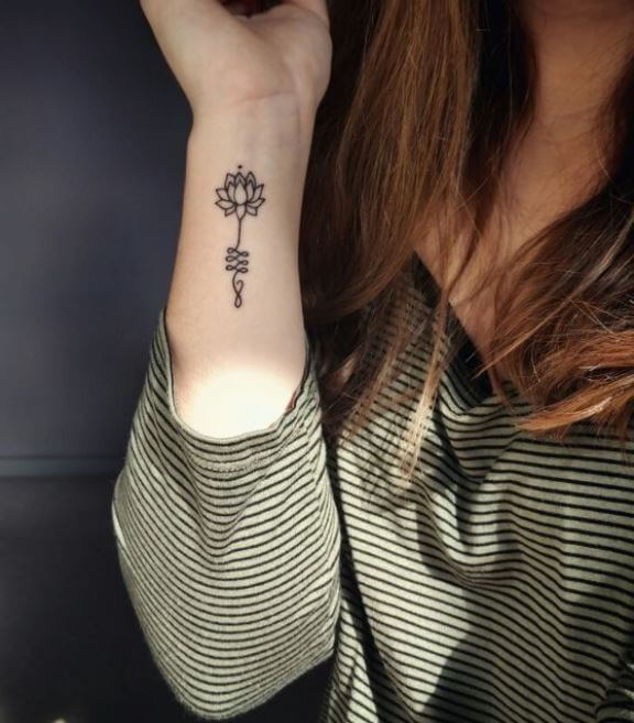 Buddhist Lotus Flower Tattoos
