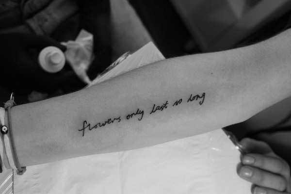 Live Life Tattoo Quotes