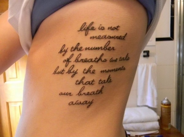 Sweet Good Tattoo Quotes