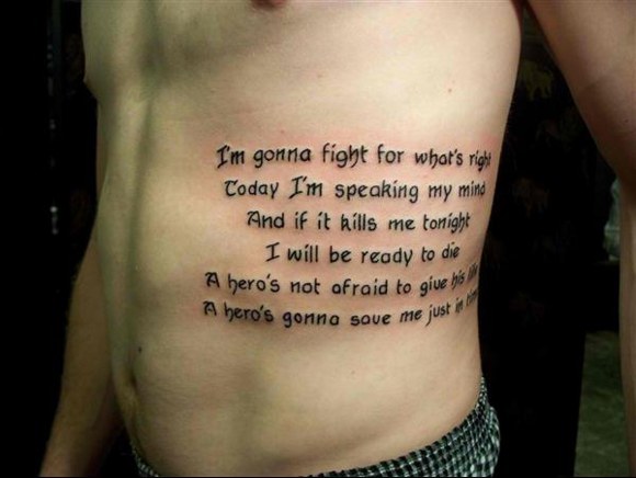 Tattoo Quotes Im Gonna Fight For What Is Right